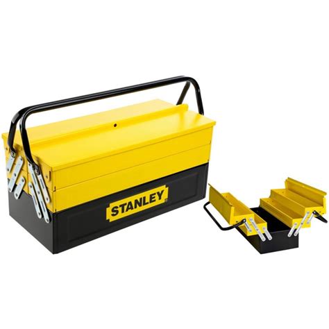 stanley 5 tray metal tool box 1-94-738|Stanley 1.